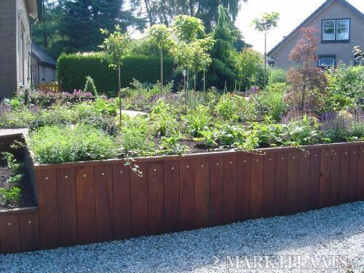 Damwand hardhout 30x185mm klasse 1, Tuin en Terras, Palen, Balken en Planken, Nieuw, Planken, 250 cm of meer, Hardhout, Ophalen