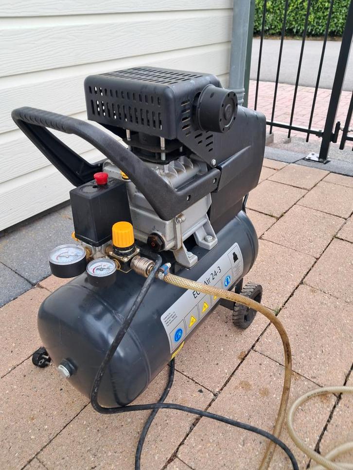 Compacte compressor - ECO Air 24-3, Doe-het-zelf en Verbouw, Compressors, Ophalen of Verzenden