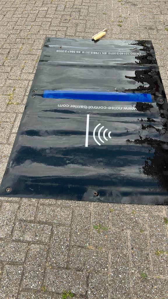 Noise control    18 stuks, Tuin en Terras, Tuinhekken en Hekwerk, Zo goed als nieuw, Kunststof, Ophalen