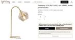 Tafellamp Light & Living Rakel Antique Brass, Huis en Inrichting, Ophalen of Verzenden, Nieuw, Minder dan 50 cm