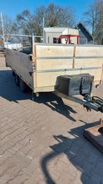 Hapert plateauwagen 4 bij 180, Ophalen, Zo goed als nieuw