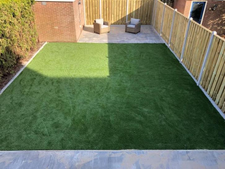 Kunstgras met mosdraad # onderhoudsvriendelijk, Tuin en Terras, Gras en Kunstgras, Nieuw, Kunstgras, 20 m² of meer, Ophalen