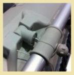 021001BL Roeidolhouder zwart Suzumar-Nimarine rubberboten, Ophalen of Verzenden, Nieuw, Overige typen