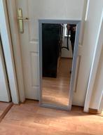 Zilverkleurige spiegel 107 x 42 cm, Ophalen, Zo goed als nieuw, Rechthoekig, Minder dan 50 cm