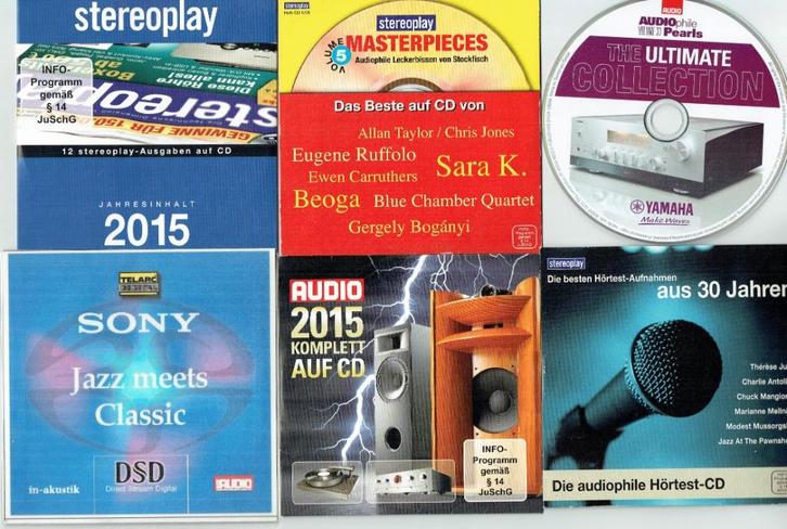 audiofiele CD's Stereoplay & Audio; speciale uitgaven, Cd's en Dvd's, Cd's | Verzamelalbums, Gebruikt, Ophalen of Verzenden