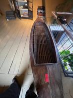 Houten Kano Decoratie - Uniek en Sfeervol, Watersport en Boten, Ophalen, Gebruikt, Eén persoon, Canadese kano of Open kano