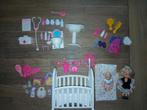 Barbie Mattel Shelly zindelijk 1996 en babyzusje 1994, Ophalen of Verzenden, Zo goed als nieuw, Barbie