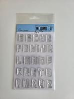 Elizabeth Craft Design Clear Stamps Block Alphabet CS178, Verzenden, Nieuw, Clearstamp