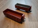 Marklïn HO hogeboord wagons met remmershuisje DB, Hobby en Vrije tijd, Modeltreinen | H0, Wisselstroom, Wagon, Ophalen of Verzenden