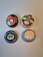 Vier Southpark buttons, Verzamelen, Ophalen of Verzenden, Zo goed als nieuw, Overige onderwerpen, Button