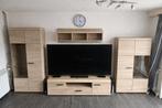 Complete woonkamer kastenset eikenlook + tv-meubel, Ophalen, Overige materialen, Gebruikt, 150 tot 200 cm