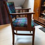 Prachtige Vintage Stoelen ( jaren vijftig), Huis en Inrichting, Stoelen, Ophalen, Hout, Gebruikt, Twee