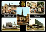 Groeten uit Sittard - 4 ansichtkaarten, Verzenden, 1960 tot 1980, Gelopen, Limburg