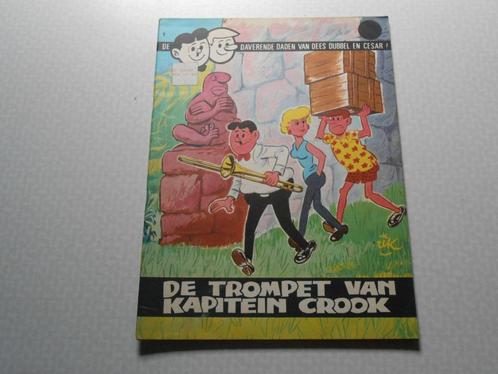 Dees dubbel en cesar 1 De trompet van kapitein Crook 1973., Boeken, Stripboeken, Zo goed als nieuw, Eén stripboek, Ophalen of Verzenden