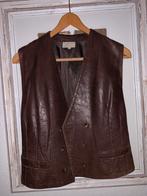 Bruin Leren Bodywarmer PAUW AMSTERDAM maat M, Kleding | Dames, Maat 38/40 (M), Bruin, Ophalen of Verzenden, Pauw Amsterdam