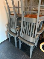 Gratis eetkamerstoelen, Ophalen, Zo goed als nieuw, Hout