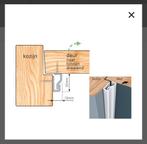 Secu deur beveiliging strip voordeur nieuw 203,5cm RAL9010, Doe-het-zelf en Verbouw, Ophalen, Zo goed als nieuw, IJzer, Overige typen