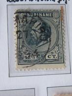 Nico Suriname 7 gestempeld 1873, Postzegels en Munten, Postzegels | Suriname, Ophalen of Verzenden, Gestempeld