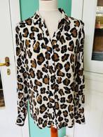 Fabienne Chapot panterprint blouse Doutzen maat S., Bruin, Ophalen of Verzenden, Zo goed als nieuw, Fabienne Chapot