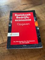 Basisboek Bedrijfseconomie - Opgaven, Ophalen of Verzenden, Beta, Zo goed als nieuw, HBO