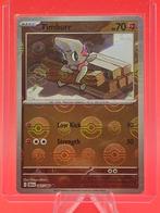 Timburr  047/086 Poke Ball Black Bolt, Ophalen, Zo goed als nieuw, Losse kaart, Foil