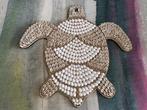 Leuke schildpad hanger woon wanddecoratie Bali schelpen, Verzenden, Nieuw