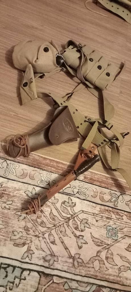 Uitrusting Amerikaans leger 2e wereld oorlog, Verzamelen, Militaria | Algemeen, Landmacht, Amerika, Ophalen of Verzenden