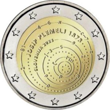 2 Euro Slovenie 2023 UNC - Josip Plemelj beschikbaar voor biedingen