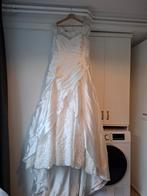 Trouwjurk maat 48, Ophalen, Gedragen, Wit, Trouwjurk