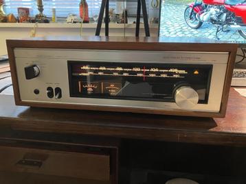 Luxman T-550V vintage tuner houten kast geserviced garantie beschikbaar voor biedingen