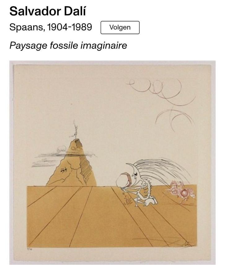 Salvador Dalí

Spaans, 1904-1989., Antiek en Kunst, Kunst | Litho's en Zeefdrukken, Ophalen of Verzenden