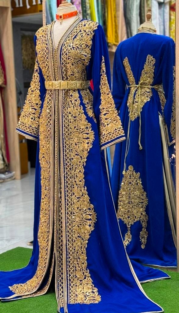 Prachtige Marokkaanse Jurk, Kleding | Dames, Carnavalskleding en Feestkleding, Nieuw, Kleding, Huwelijk, Maat 42/44 (L), Ophalen of Verzenden