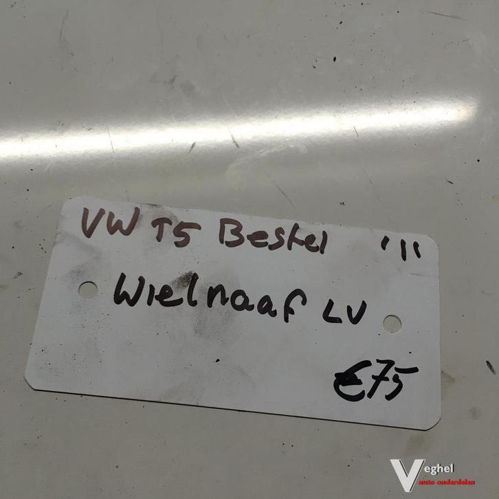 Vw Transporter T5 2.0 diesel 2011 Wagennr 2400131   Wielnaaf, Auto-onderdelen, Ophanging en Onderstel, Gebruikt, Ophalen of Verzenden