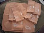 Rivièra Maison 8 stoffen servetten, Ophalen of Verzenden, Nieuw, Bruin, Overige typen