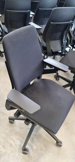 Zwarte Steelcase bureaustoelen (meerderen beschikbaar), Ergonomisch, Bureaustoel, Zo goed als nieuw, Zwart