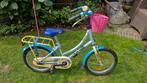 Kinderfiets 14inch -16inch blauw met zijwieltjes, Ophalen, Zo goed als nieuw, 16 tot 20 inch, Zijwieltjes
