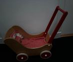 Houten poppenwagen, Kinderen en Baby's, Ophalen of Verzenden, Zo goed als nieuw, Duw- of Trekspeelgoed