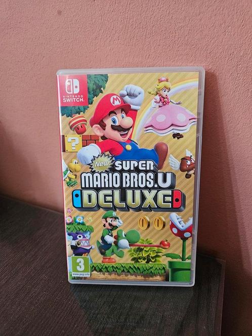 New Super Mario Bros. U Deluxe, Spelcomputers en Games, Games | Nintendo Switch, Zo goed als nieuw, Platform, 3 spelers of meer
