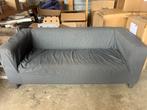 Leuk grijs bankje - 2 zits, Gebruikt, 150 tot 200 cm, Tweepersoons, 75 tot 100 cm