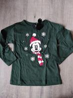Nieuw met kaartje Mickey Mouse kerst longsleeve shirt, Ophalen of Verzenden, Nieuw