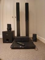 Philips Cinema set zwart., Audio, Tv en Foto, Home Cinema-sets, Ophalen, Philips, Blu-ray-speler, Gebruikt