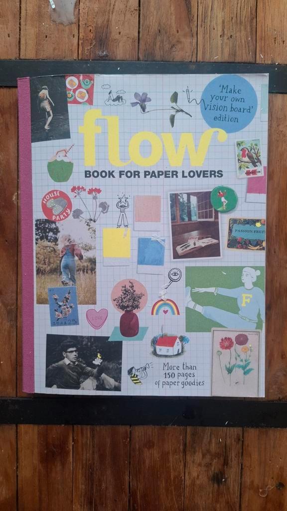 Flow Book for Paper Lovers 2025: make your own vision board, Boeken, Hobby en Vrije tijd, Nieuw, Scrapbooking en Knutselen, Geschikt voor kinderen