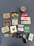 Tabaks blikken, Verzamelen, Rookartikelen, Aanstekers en Luciferdoosjes, Ophalen of Verzenden, Zo goed als nieuw, Sigarenbandjes