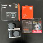 Sony Alpha A6400 + Sony 50mm f/1.8 + 128GB SD | Z.G.A.N., Audio, Tv en Foto, Fotocamera's Digitaal, Ophalen of Verzenden, Zo goed als nieuw