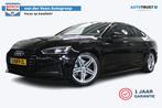 Audi A5 Sportback 40 TFSI Sport S-line | Incl. 12 maanden ga, 12 maanden, Gebruikt, Leder en Stof, Zwart