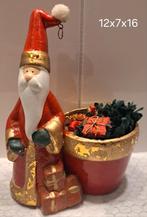 Kerstman sinterklaas met potje voor cadeautjes, Diversen, Kerst, Ophalen