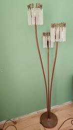 Brand en van Egmond vloerlamp behind the frosted glass, Ophalen, Gebruikt, Vintage, Glas