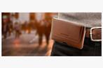 Mobiparts leren  belt case, Oaked cognac, iphone, Ophalen of Verzenden, Zo goed als nieuw, Hoesje of Tasje