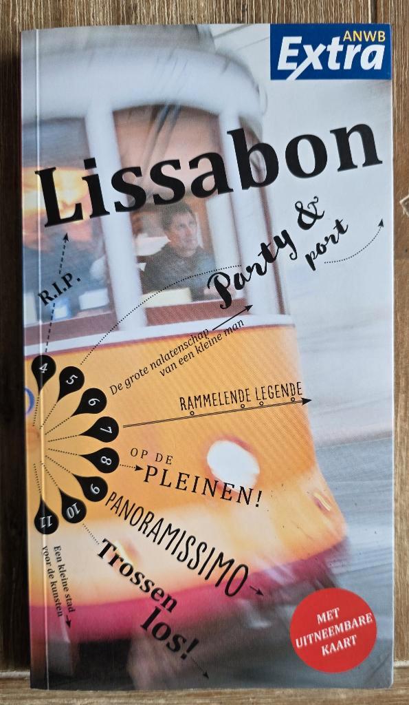 ANWB Extra Reisgids Lissabon , Boeken, Reisgidsen, Zo goed als nieuw, Reisgids of -boek, Europa, ANWB, Ophalen of Verzenden
