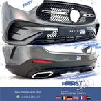 W254 GLC AMG VOORBUMPER + ACHTERBUMPER GRIJS COMPLEET PAKKET, Gebruikt, -, Ophalen of Verzenden, Bumper